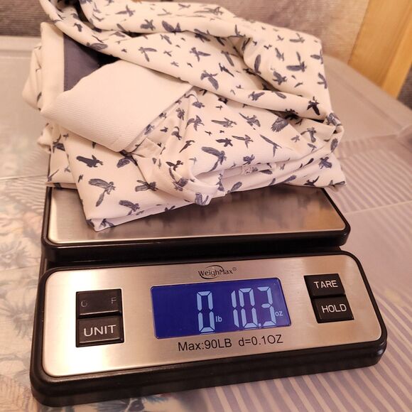 Greyson Polo Shirt Mens XL White Eagle Print AOP Golf Performance - Picture 12 of 12